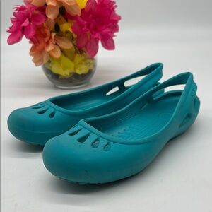 CROCS Women's Aqua Slingback Clogs CR8091C